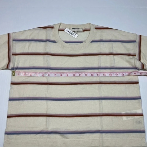 New Madewell Responsible Weightless Cashmere Sweater Tee - Picture 9 of 10